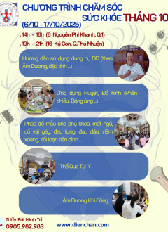 Chương trình Chăm sóc sức khỏe tháng 10, Buổi tối, Buổi trưa