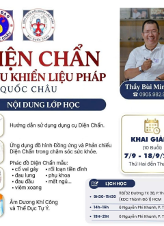 Lớp Diện Chẩn Bùi Quốc Châu tháng 9