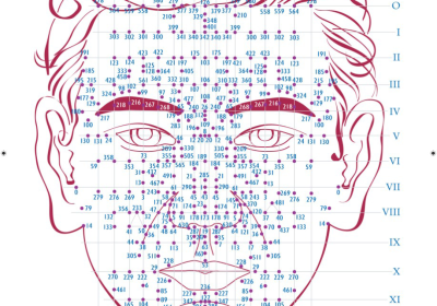 Facial acupressure points Vietnamese Facial Reflexology