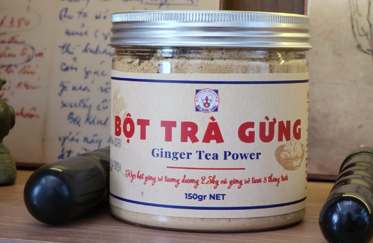 Bột trà gừng